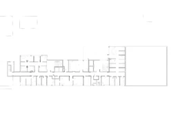 An architectural floor plan, showing level four of the building.